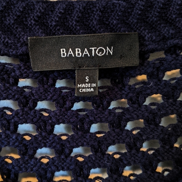 BABATON Open Knit Sweater - Picture 4 of 9